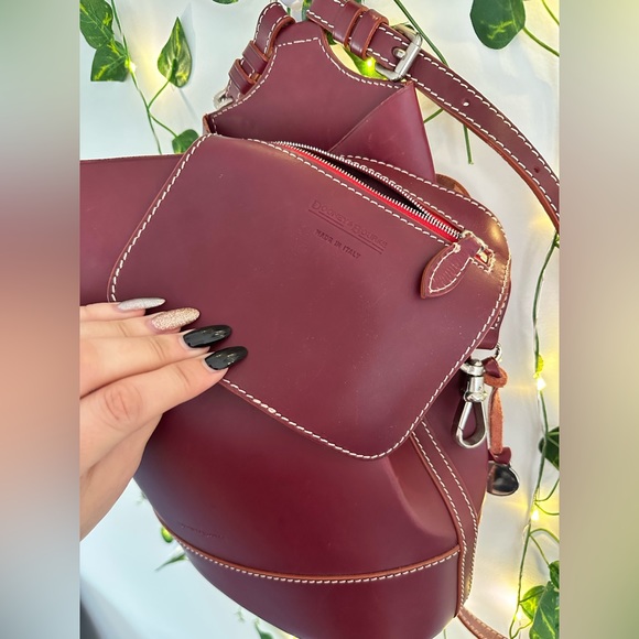 🩷💜 *RARE* Vintage Dooney & Burke Backpack 💜🩷 - Picture 5 of 14